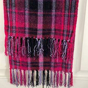 Croft & Barrow Plaid Chenille Scarf